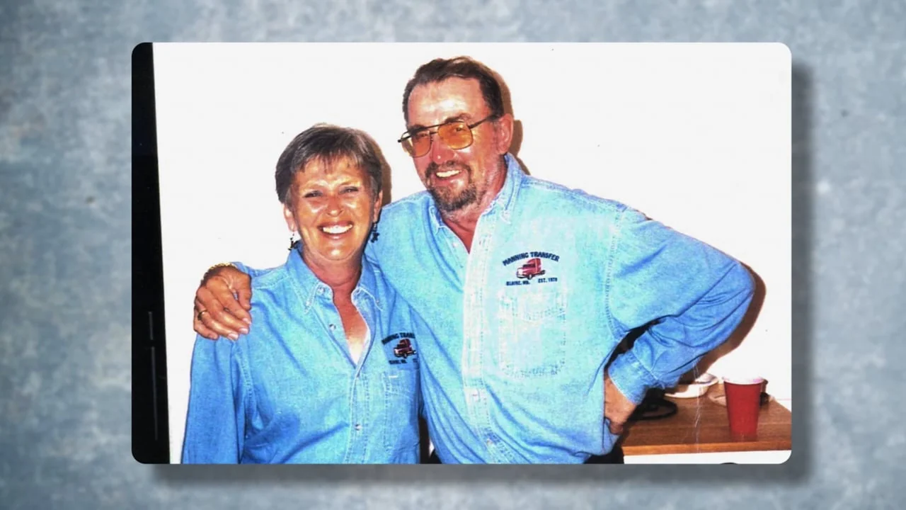 Mike Sr. and Kathy Manning in the Manning company film